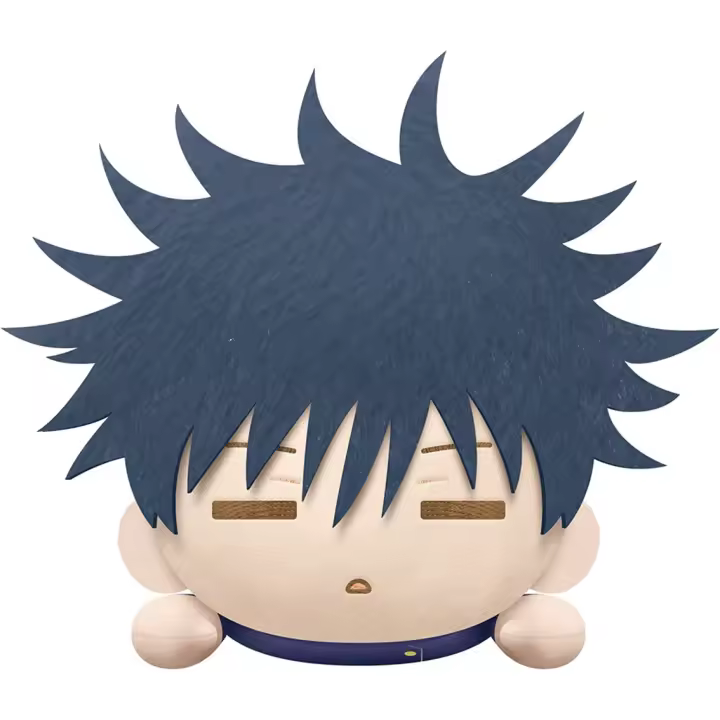 Peluche banpresto jujutsu kaisen lying down big plush megumi fushiguro - 1