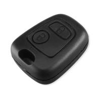 Banner - Carcasa mando llave de coche 2 botones compatible con Citroen negro