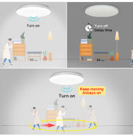 Lámparas De Techo Con Sensor De Movimiento PIR 8W 16W AC220-240V Luz LED Moderna Para Pasillo Escalera Entrada - details 4