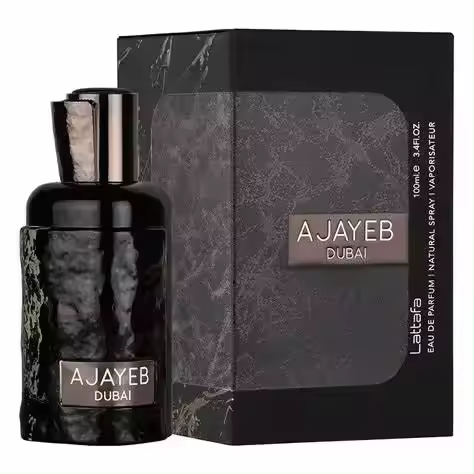 perfume árabe unisex LATTAFA PERFUMES AJAYEB DUBAI EAU DE PERFUM FORMATO 100ML, UNISEX, 100% ORIGINAL MADE IN DUBAI - 1