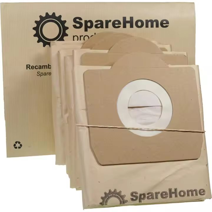 Bolsas aspirador Karcher WD3, WD3 Premium, MV3  - Alta filtración - 10 unidades -   SpareHome® 400KC0002 - 1