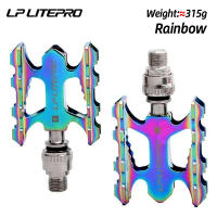 Pedal De Bicicleta Litepro Ultraligero Con Solución Rápida De Aluminio Para Brompton Pedal Plegable Antideslizante Para Mountain Bikes Road Bicycles Y BMX - details 4