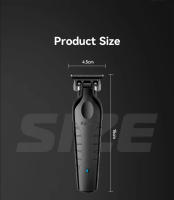 Cortadora De Pelo Eléctrica Recargable Kemei KM-2299 USB Carga Rápida Máquina De Cortar Pelo Para Barberos Negro Para Hombres Con 3-4 Piezas De Nochebaja - details 9