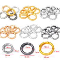 Aceros Alianza Abierta Alrededor De 10pcs Anillo Circular Hebilla De Luggage Hebilla Circular Colgante Para Luggage Anillo De Luggage De Aleación De Metal - details 3