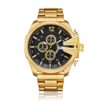 Reloj De Hombre CAGARNY Original Gran Dial 6839 Estilo Clásico Moda Casual Impermeable Acero Inoxidable Reloj De Cuarzo Para Hombres - details 3