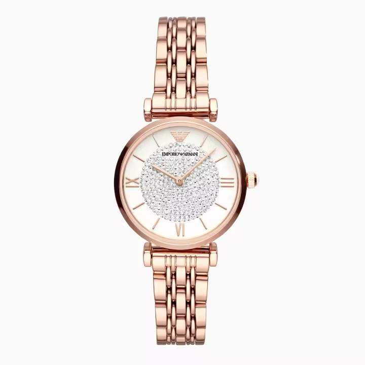 Emporio Armani Reloj Mujer AR11244, con calendario, Incluye Caja Original, Diámetro: 32MM - 1