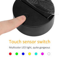 Lámpara De Juego 3D LED Para Fiesta Y Decoración De Habitación Luz Nocturna USB Para Mesa Iluminación De Navidad Para Dormitorio - details 3