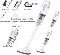 Aspiradora inalámbrica de 12000Pa LED, máquina de limpieza portátil, Mini lavado Vertical inalámbrico para coche y electrodomésticos con Motor sin escobillas de gran caudal de aspiración - details 0