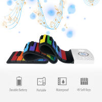 Piano Digital Portátil De 49 Teclas Plegable Con Batería Recargable Para Niños Y Adultos Instrumento Musical Para Principiantes - details 7