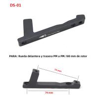 Adaptador De Freno De Disco ZTTO Ultraligero Para Bicicleta Compatible Con Rotor De 140 160 180 203mm Montaje IS PM a B - details 2