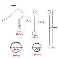 Juego De 220 Piezas De Anillos Abiertos De Color Oro Para El DIY De Joyería De Pendientes Conectores De Anillos Para Creación De Joyas Accesorios De Enlaces De Saltar - details 3