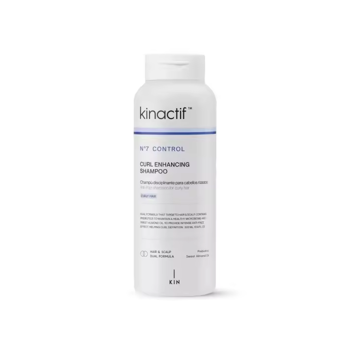 Kin Cosmetics KINACTIF Nº7 CONTROL / Curl Enhancing Shampoo 300 Ml. / Champú potenciador de rizos. - 1