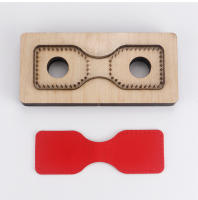 Plantilla De Corte De Cuero Con Diseño De Cadena De Llave Y Decoración De Cremallera De Cuero Genuino Múltiples Uso Herramienta De Manualidades DIY - details 5