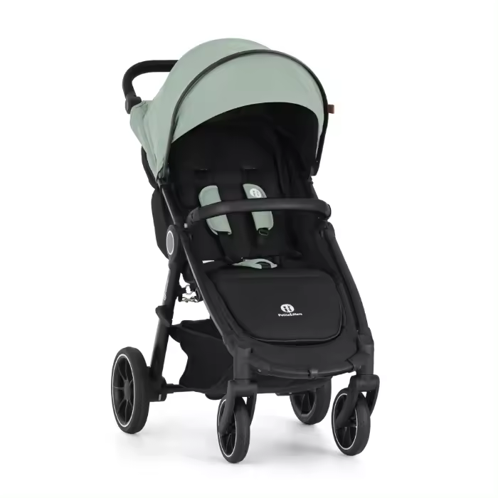 Carrinho de passeio Petite&Mars Street2 RWS Black Iron Green - 1