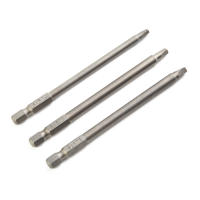 3pcs 100mm Bits De Chofer Eléctrico Cabeza Cuadrada Magnética Herramienta De Reparación SQ1-SQ3 Para Destornilladores Eléctricos - details 1