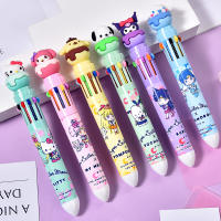 Sanrio Hello Kitty Kuromi Bolígrafo De Punto De Sello 10 Colores 6/36 Piezas Suministros Escolares Y De Oficina Material Plástico Tamaño 0.7mm - details 2