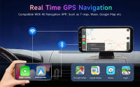 Radio De Coche Universal De 6 Pulgadas Con Pantalla Táctil JIUYIN Reproductor Multimedia Navegación CarPlay Sin Cable Android Auto Bluetooth 32G - details 3