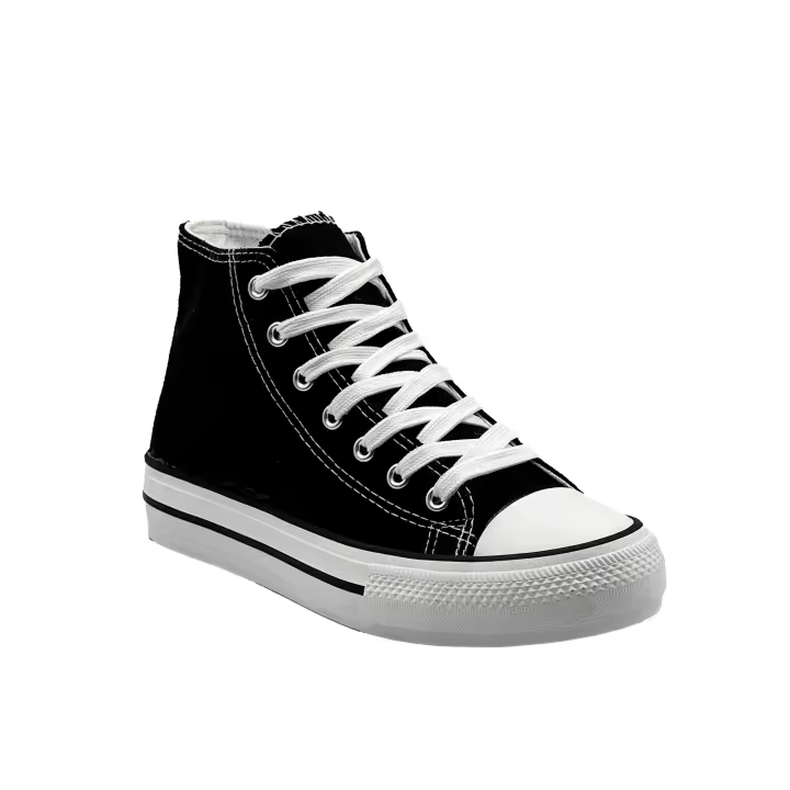 JZ Hermanos Zapatillas altas de doble suela clásicas para mujer - 1