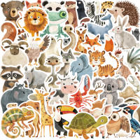 50pcs Pegatinas De Animales Para Niños Lindas Pinturas De Libros Decoración Aesthetic Para Equipaje Y Patineta Juguete De Graffiti Para Niñas Y Niños - details 5