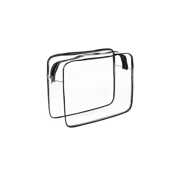 Bolsas De Almacenamiento Para Juguetes Y Bloques De Construcción Transparente PVC Impermeable Organizador Portátil Con Cierre De Cremallera Para Juegos De Mesa Y Rompecabezas - 1