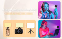 Luz De Autoefilado LED 120 LED 3000Mah Recargable Clip Luz De Teléfono Con 3 Modos De Iluminación Luz De Anillo Para Cámara De Teléfono iPad Laptop Fotografía Vlog - details 5