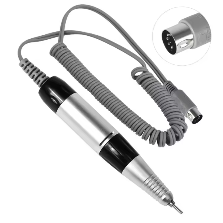 Martillo Eléctrico Para Uñas Herramienta De Pulido Y Grind Manicura Y Pedicura Con Mango Y Accesorios 5 PIN PLUG - 1