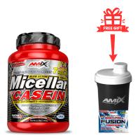 Micellar Casein 1kg  Proteína de Caseína Micelar de Liberación Lenta con BCAA's y Glutamina  AMIX™ - details 0