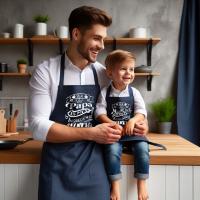 Delantal de Papá Ingrediente Secreto  Regalo Original para Padres Cocineros dia del padre - details 1