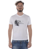 Emporio Armani EA7 Camiseta Algodón Hombre Blanco 3ZPT46PJM9Z 1100 - details 0