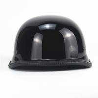 Casco De Motocicleta Vintage Para Cruiser M/L/XL/XXL Diseño Aleman Medio Con Certificación DOT Negro Brillante Unisex - details 7