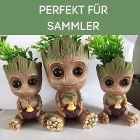 Figura de Acción decorativa para la mácula de Baby Groot, plantas, Jardín, balcón, pins de bolas Clásicas, artículo de FAN, regalo YO SOY Groot (Flor) 12,5x10x8 cm - details 1