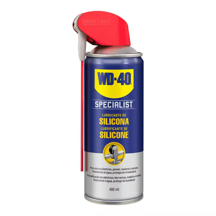 SPRAY SPECIALIST LUBRICANTE DE SILICONA WD40 400ml 34384 LUBRICANTES Y ACEITES FAMILIA WD40 MULTIPLES APLICACIONES - 1