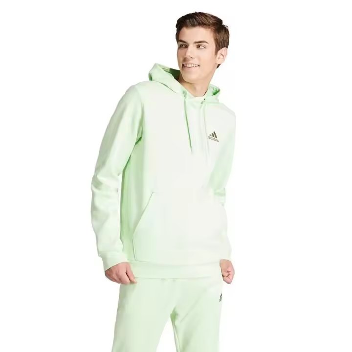 Sudadera con Capucha Adidas FELLECOZY Verde para Hombre - 1