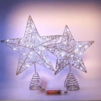 Estrella LED Para Árbol De Navidad Tamaño Grande Alimentado Por Baterías Decoración Para Sala De Estar Jardín Fiesta Año Nuevo 2025 - details 19
