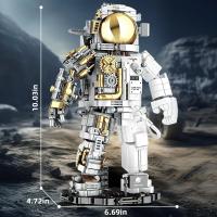 Bloques De Construcción Mecánica Espacial Astronauta 1088PCS Juguetes De Artesanía Para Niños Decoración De Escritorio Regalo Ideal Para Edad 6-12 Años - details 3