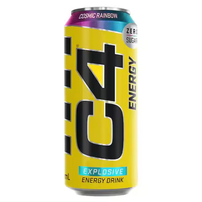 C4 Energy Carbonated 500 ml x 12 Unidades. - ZERO SUGAR . Cellucor - 1