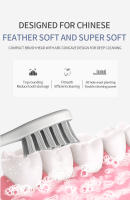 Cepillo De Dientes Eléctrico Sonic Jian Para Hombres Y Mujeres Adultos Cepillo De Pelo Suave IPX6 Impermeable No Recargable - details 3