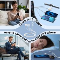 Cargador Magnético Rápido Para Apple Watch Y iPhone Cable Multiusos Compatible Con Reloj Apple 4 En 2 Cargador De Pulsera - details 3