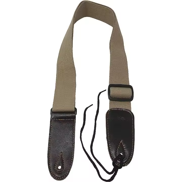 ROCKSTAR MUSIC Correa para Guitarra y Bajo Beige - Accesorios de Alta Calidad - 1