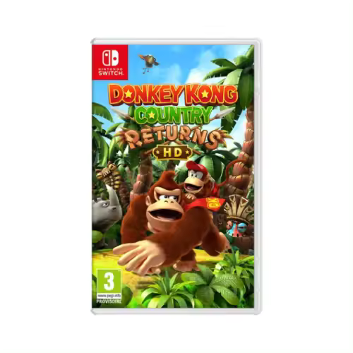 JUEGO NINTENDO SWITCH DONKEY KONG COUNTRY HD + ¡REGALO! - 1