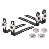 4PCS Carcasa De Coche RC Con Montura De Metal L-Bracket Y Magnet Para 1:10 RC Crawler Axial SCX10 90046 D90 S18 - details 2