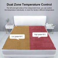 Manta Eléctrica Con Termostato Automático Calefactor De Cama Calentador De Matrícula 220V Para Dormitorio Calentador Rápido - details 2