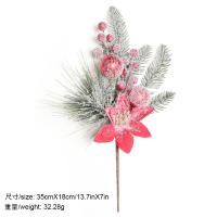 Adorno De Navidad 30CM Árbol De Navidad Ornamento De Nieve Pino Para Decoración Del Hogar Regalos De Año Nuevo Accesorio De Guirnalda - details 12