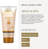 Salerm Cosmetics 21 Jazmín y Ámbar- Hidratación Intensa - Tubo 200Ml - details 2