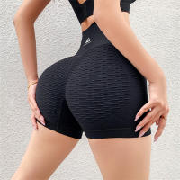 Shorts De Yoga Para Mujer Cintura Alta Control De Abdomen Levantamiento De Glúteos Deportivos Para Gimnasio Y Correr - details 4