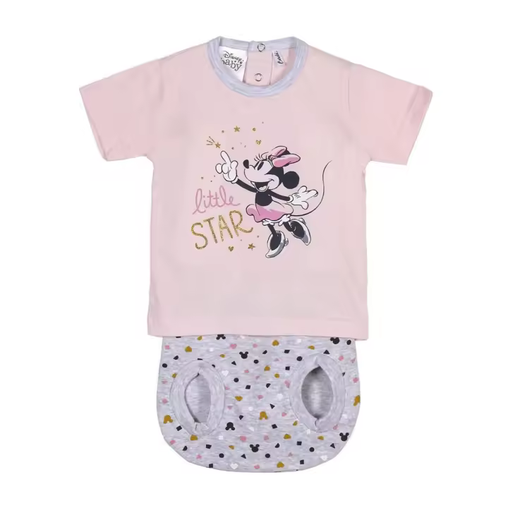 Ranita bebé Minnie con camiseta manga corta - 1