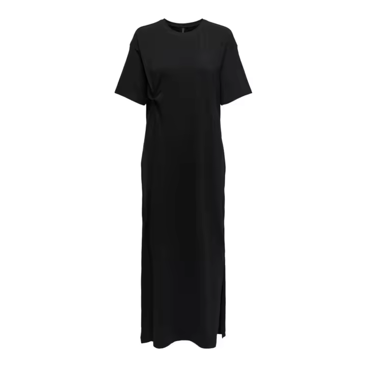 ONLJOLIE S/S LONG KNOT DRESS CS JRSBlack - 1
