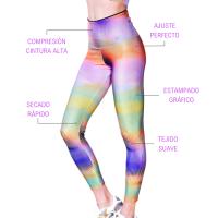 Mallas deporte mujer leggins strong  multicolor running fitness yoga gimnasio  Ditchil - details 1
