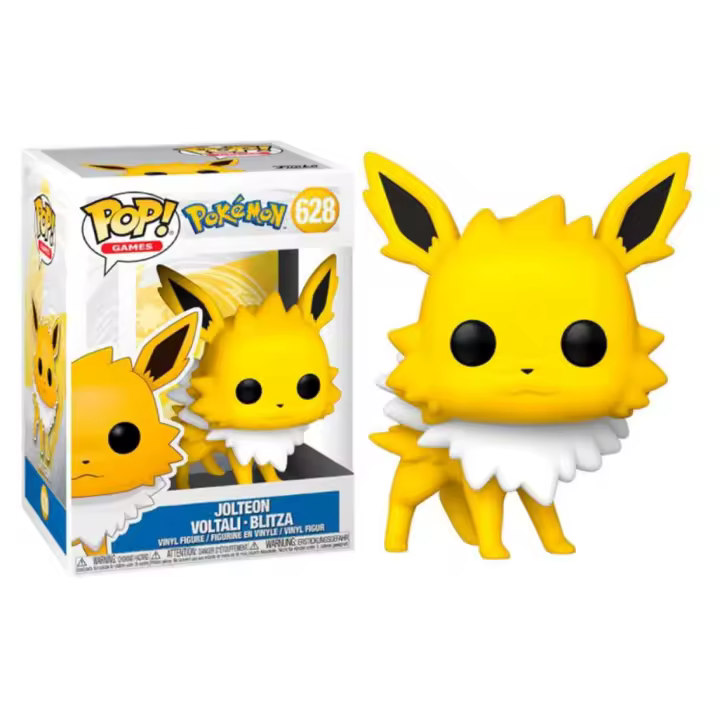 Funko POP! Games: Pokemon - Jolteon - Figuras Miniaturas Coleccionables Para Exhibición - Idea De Regalo - Mercancía Oficial - Juguetes Para Niños Y Adultos - Fans De Video Games - MR POPYE - 1