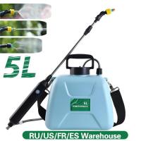 PULVERIZADOR eléctrico de 5L/8L para jardín, atomización automática, recargable por USB, botella rociadora, regadera, riego de jardín - details 6